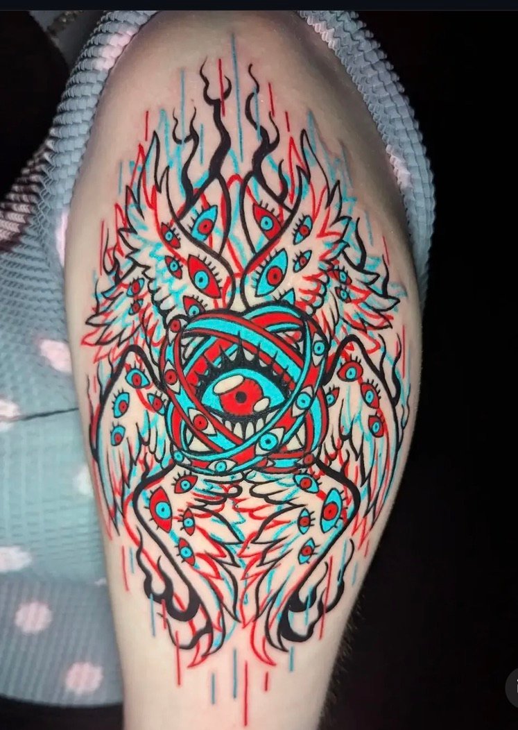 Color tattoo by Devon