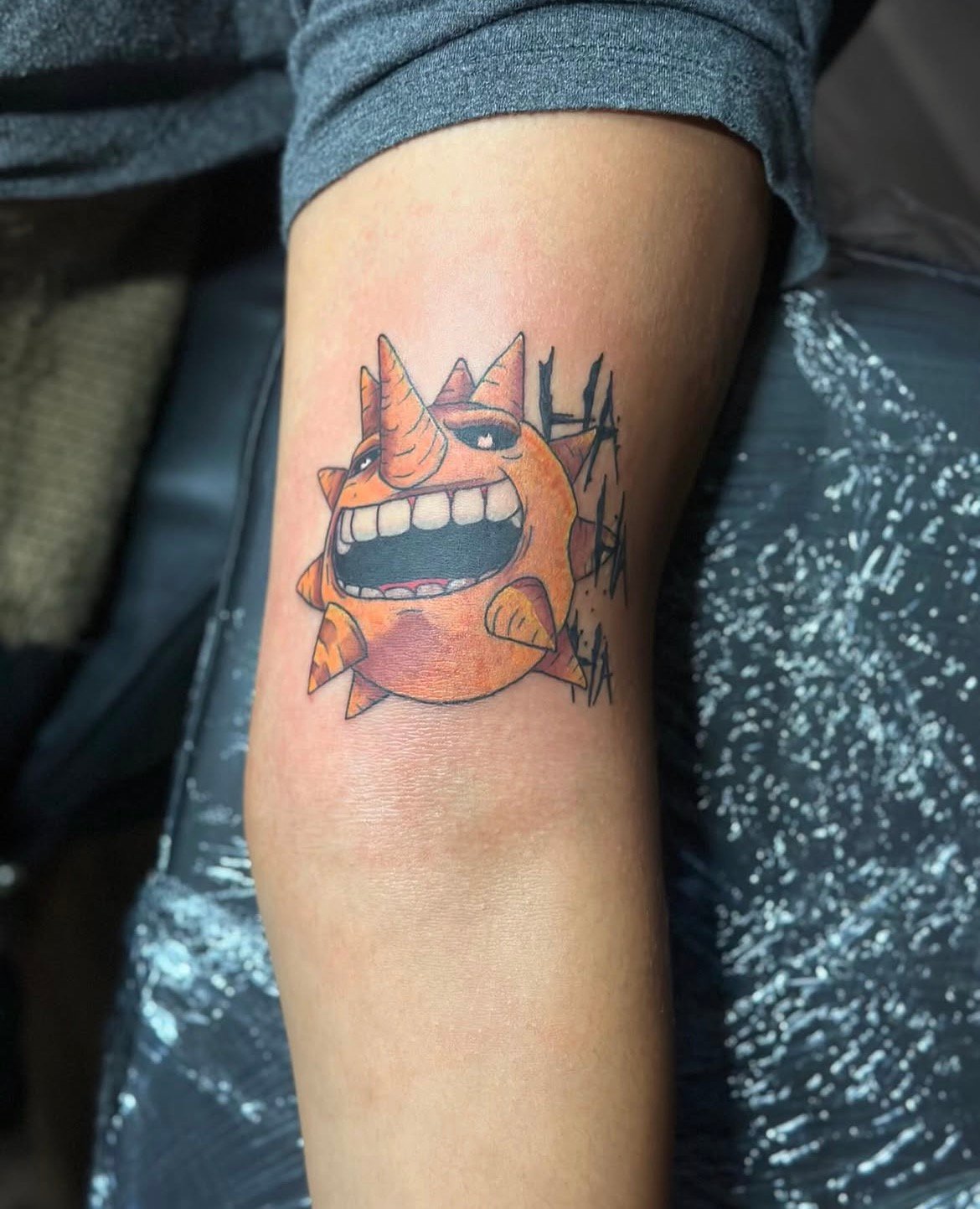 Color tattoo by Flash