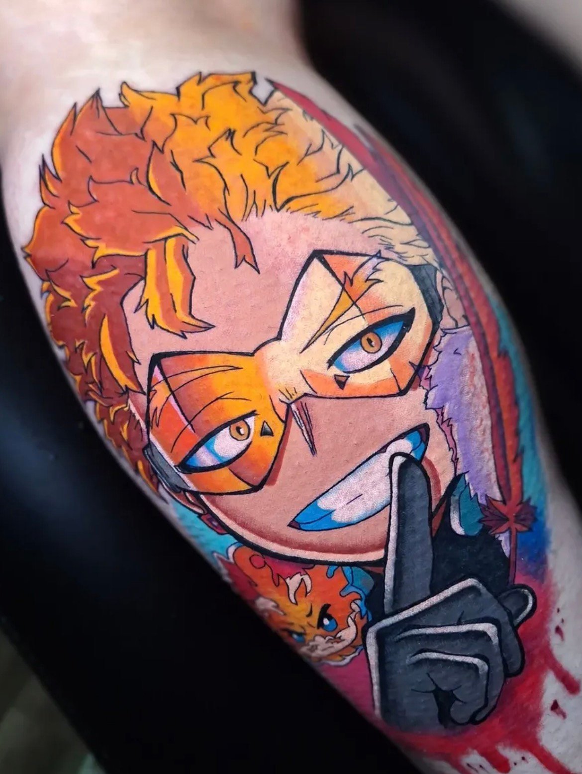 Custom tattoo by Caroline