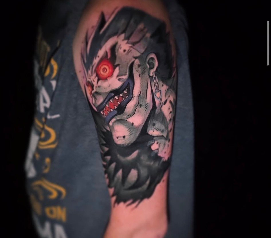 Original tattoo artwork from Against the Grain Tattoo