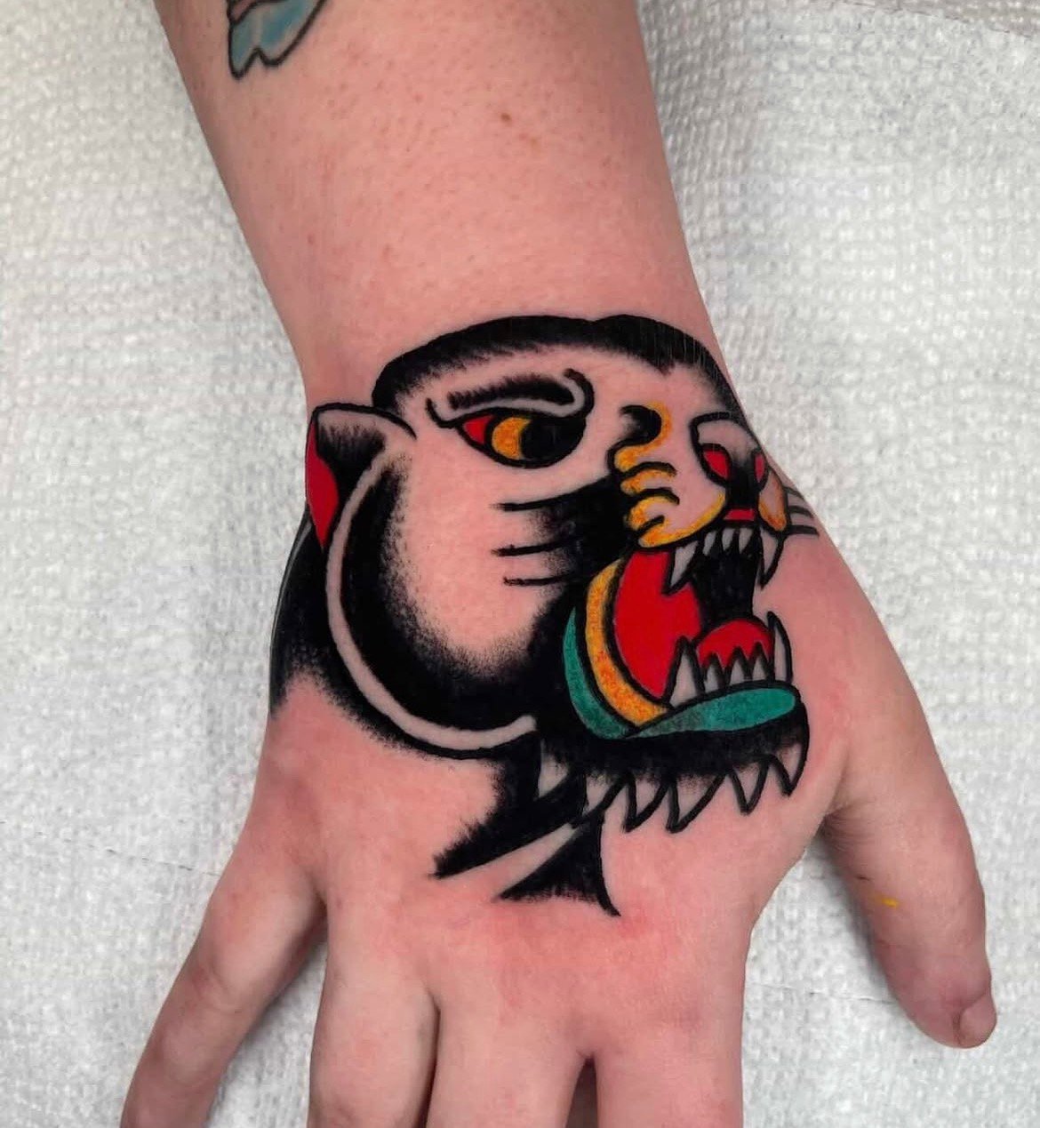 Traditional tattoo by Don