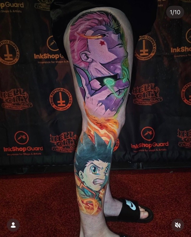 Original tattoo design at Against the Grain